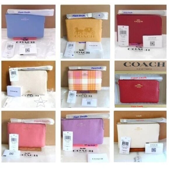 Coach Handbags - 🎄Coach Wristlets Bundle of 3, U Pic